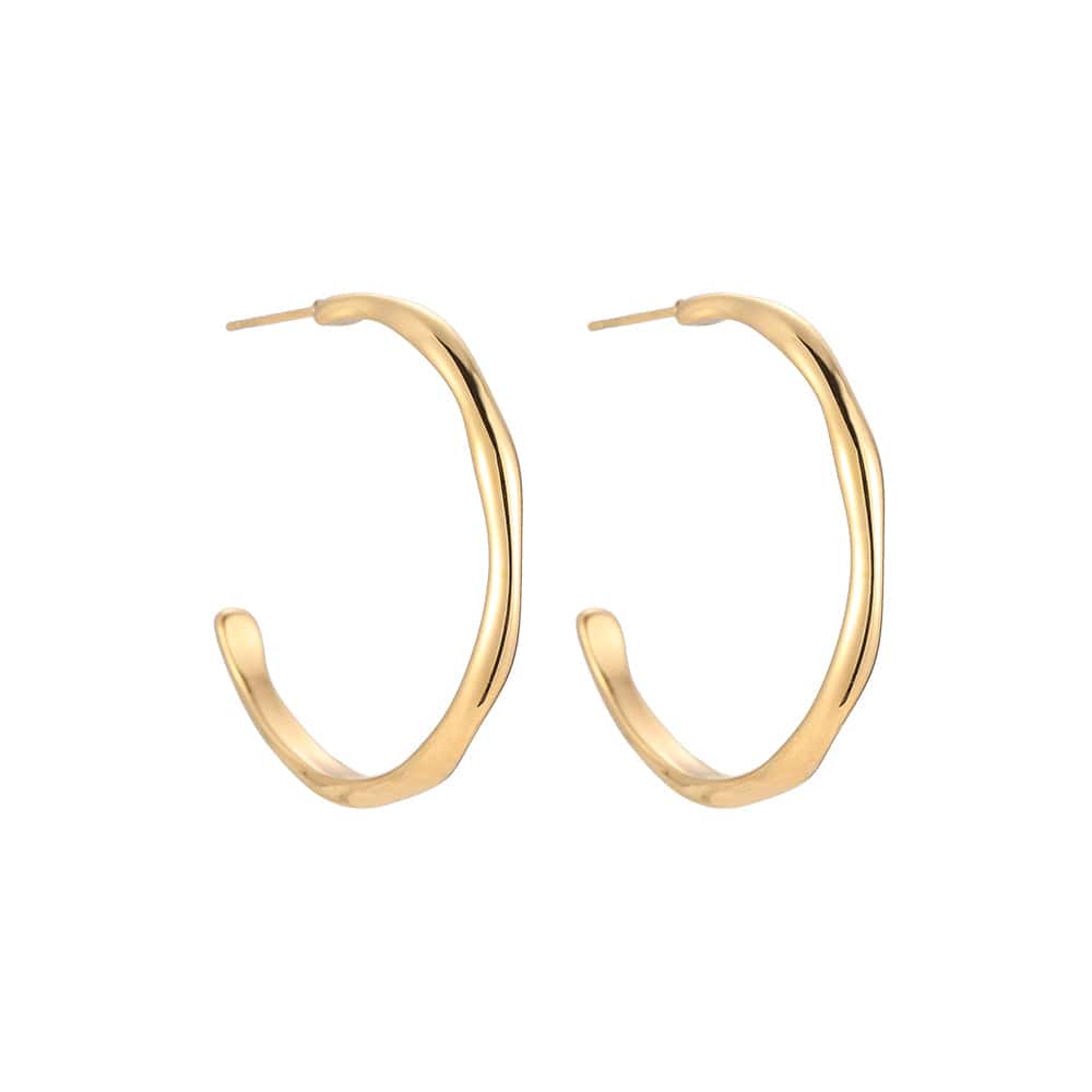 Classic Hoop Earrings - GLITZ N PIECES