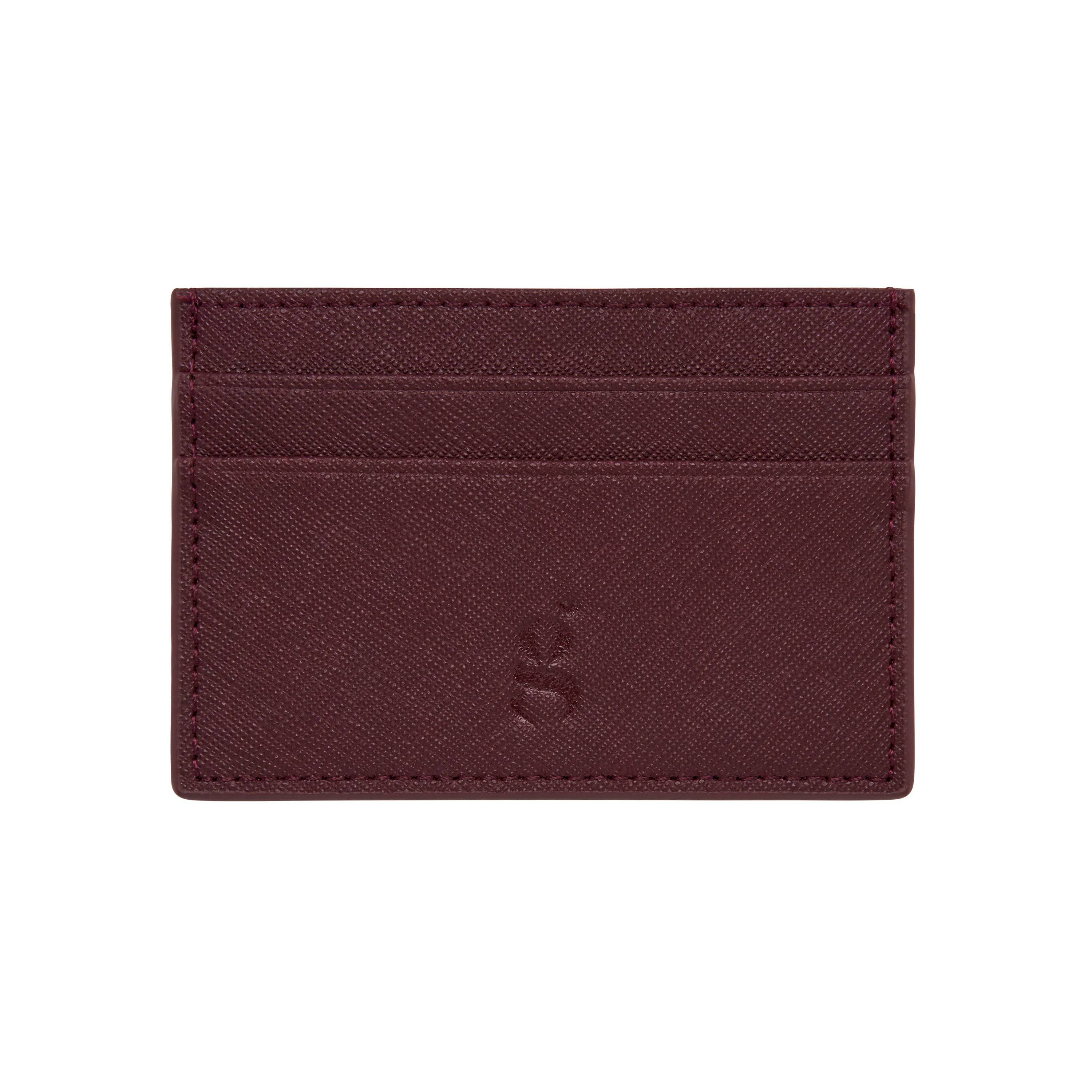 Card Holder - Burgundy - GLITZ N PIECES