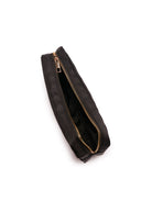 Cosmetic Bag - Small Black - GLITZ N PIECES