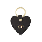 Love Heart Keyring - Black - GLITZ N PIECES