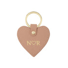 Love Heart Keyring - Nude - GLITZ N PIECES