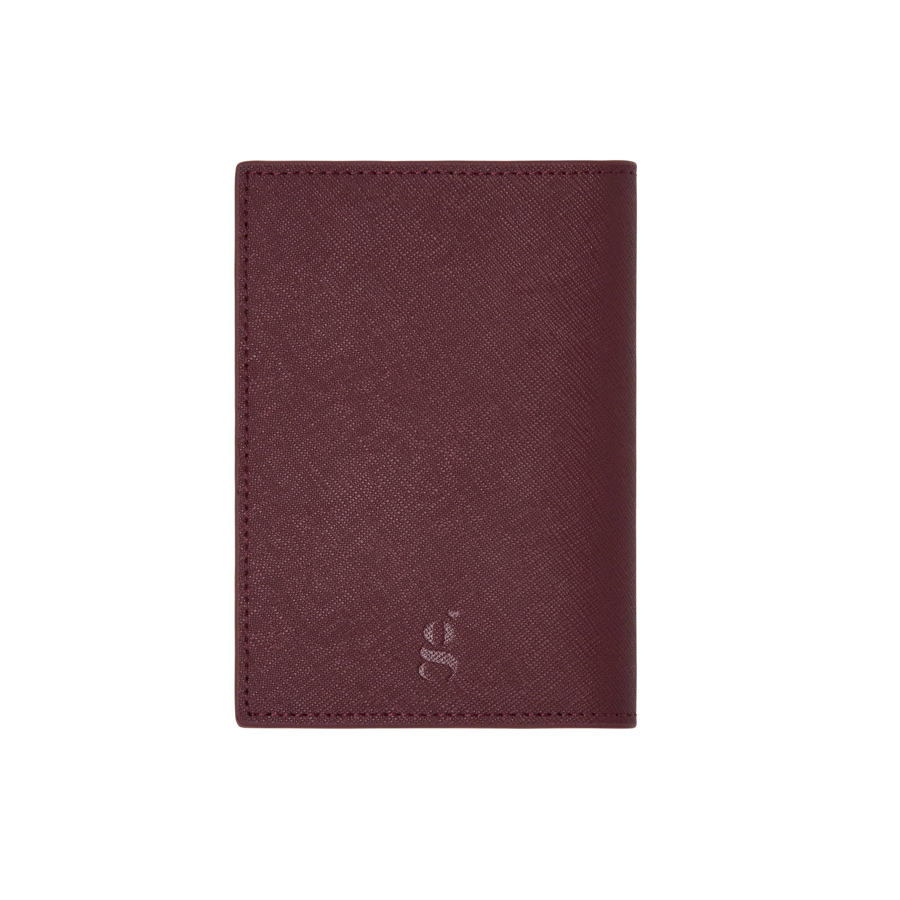 Passport Cover - Burgundy - GLITZ N PIECES